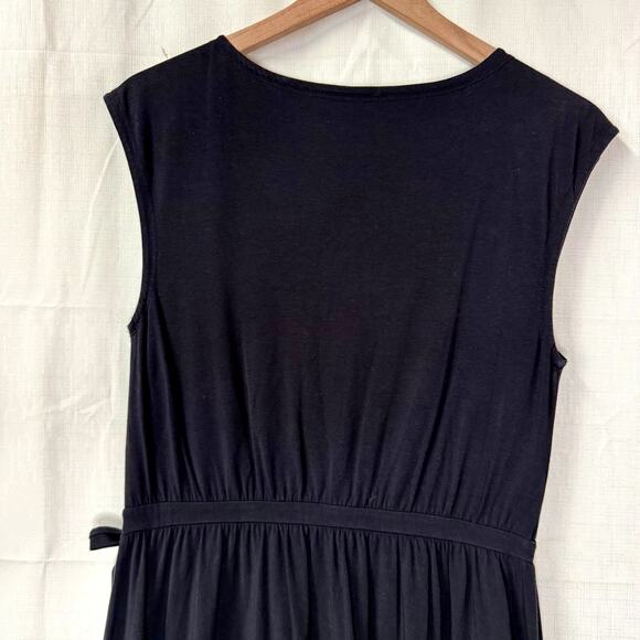 EUC GARNET HILL Faux Wrap Dress Size S Jersey Knit Sleeveless Business Casual‎ - Picture 7 of 15